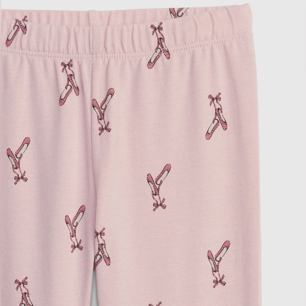 NWT Baby gap ballet leggings pink organic cotton size 4 years 4T XS
